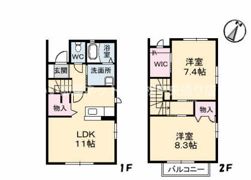 メリーメゾンの間取り画像