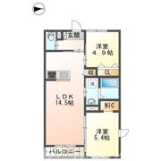 （仮称）小田原市田島マンション新築工事の間取り画像