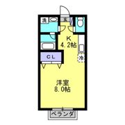 カルテット巽ヶ丘の間取り画像