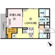 D－ROOM庚午中の間取り画像