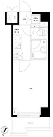 ルーブル中野沼袋の間取り画像