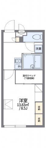 レオパレス伊佐の間取り画像