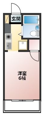 ホワイトマンションの間取り画像