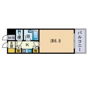 オリエントハイツ天神南の間取り画像