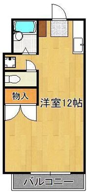 プレジール折尾の間取り画像