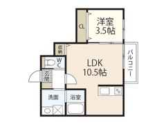 サニーガーデン廿日市の間取り画像