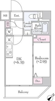 Log東京スカイツリーの間取り画像