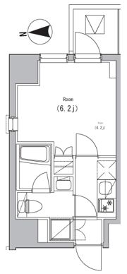 プレミアムキューブ大森本町の間取り画像