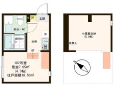 ヒロッズ篠崎の間取り画像