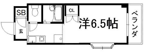 ノースリバーハイツの間取り画像