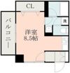サテンドール黒髪の間取り画像