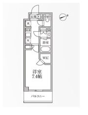 レジディア新御徒町Ⅱの間取り画像