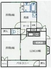 ハートフルハヤシの間取り画像