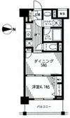 日神デュオステージ本牧の間取り画像