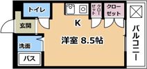 グランドハイツ柴原 C棟の間取り画像