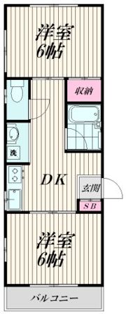 ユーティ大森の間取り画像