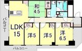 パデシオン大津レイクビューの間取り画像