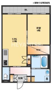 エルズコート弐番館の間取り画像