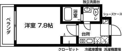 ル・レーヴ向山の間取り画像
