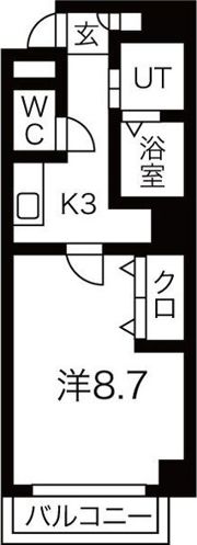 Manoir高城の間取り画像