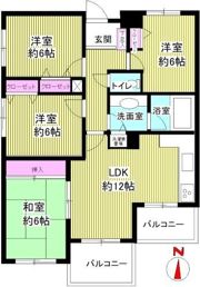 パークサイド野川公園の間取り画像