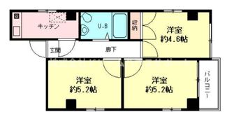 なかむら不動産ビル 久里浜の間取り画像