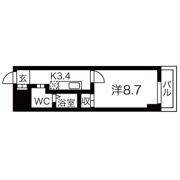 ZERO千代崎の間取り画像