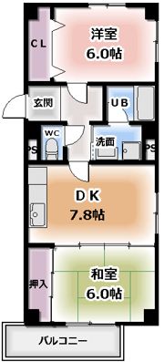 プロスペリテの間取り画像