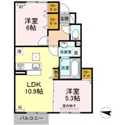 D-room椿の間取り画像