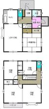 富士見坂戸建大宮邸の間取り画像