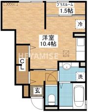 シャルールの間取り画像