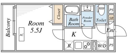 リブリ・梅島の間取り画像