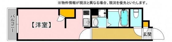D.siel広島駅前の間取り画像