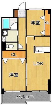 童子丸第10晴和ビルの間取り画像