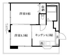 KBコート泉町の間取り画像