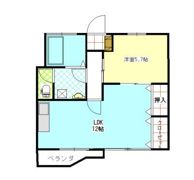稲荷森マンションの間取り画像