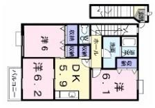 レッドローズの間取り画像
