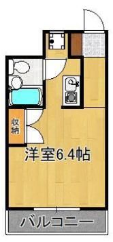 サンモリッツ小倉弐番館の間取り画像