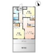アクアサイドB棟の間取り画像