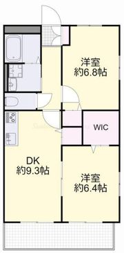 ホワイトマンション八反田の間取り画像
