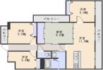 サーパス福富1107の間取り画像