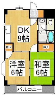 ラフォーレ野火止の間取り画像