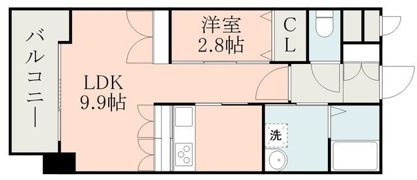 シャトー・デュ・アーサーの間取り画像
