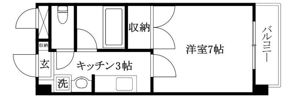 ジョイフル第3祝谷の間取り画像