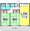 第2しづマンションの間取り画像