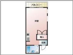 Fitsビル段原南の間取り画像