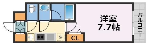 Mid Court Umekitaの間取り画像