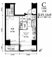 リヴシティ神田の間取り画像