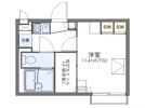 レオパレスパーチェ作新台の間取り画像