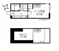 ハーミットクラブハウス上大岡ⅣA棟の間取り画像